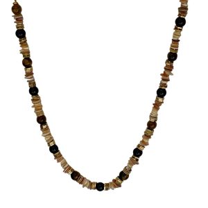 Ατσάλινο Κολιέ Με ΧάντρεςA6112-2