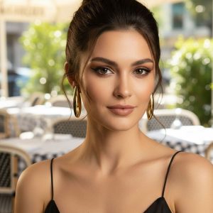 Ατσάλινα Σκουλαρίκια Μακριά ΔάκρυX00410