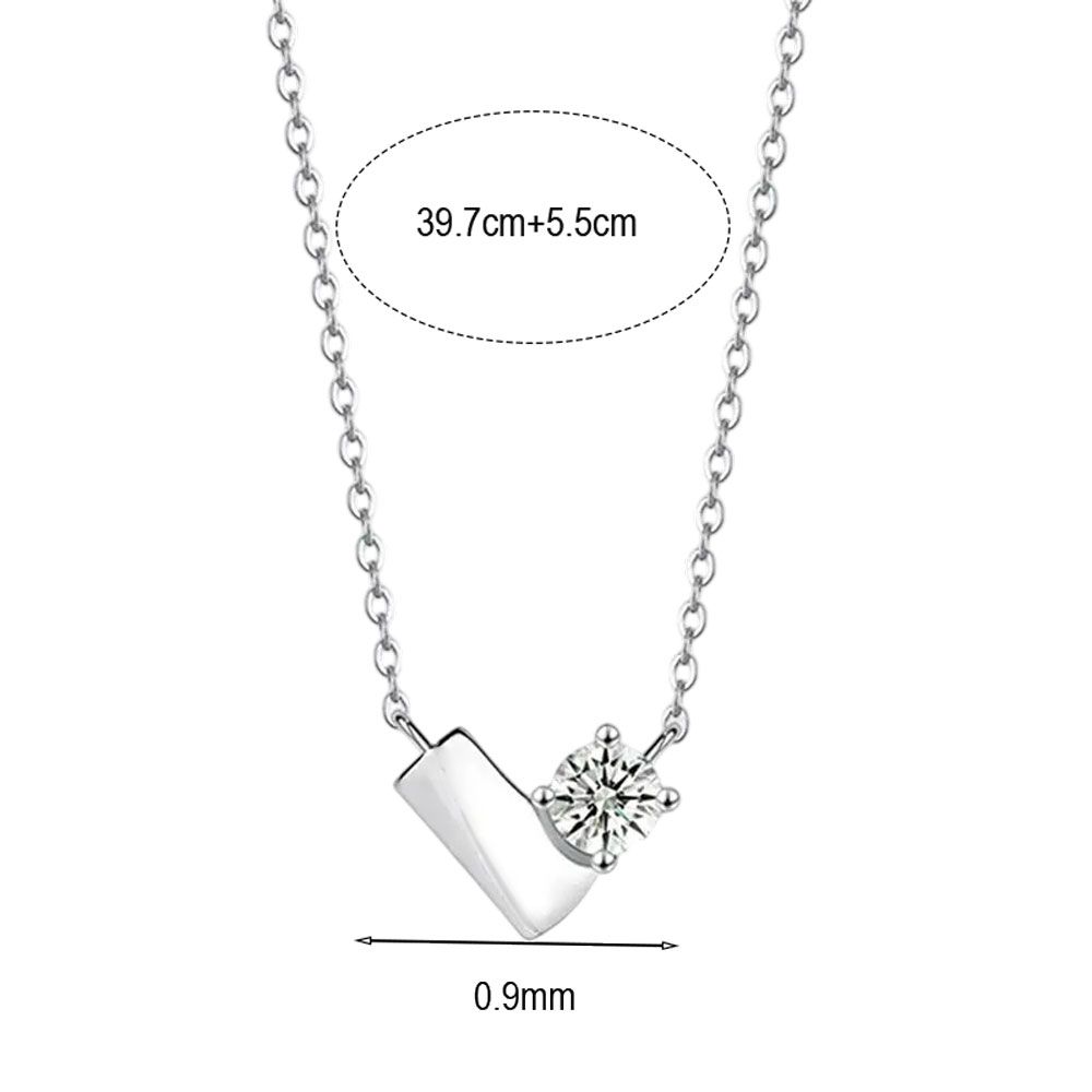 Κολιέ Σε Σχήμα Καρδιάς Ασήμι S925 Με Πέτρα Ζιργκόν Κολιέ Σε Σχήμα Καρδιάς Ασήμι S925 Με Πέτρα ΖιργκόνS041