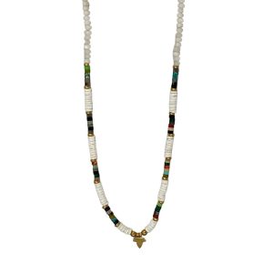 Ατσάλινο Κολιέ Με ΧάντρεςA6112-1