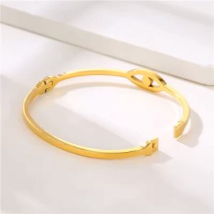 Ατσάλινο Βραχιόλι - ΑσημίE026B