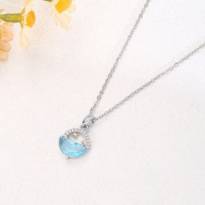 Κολιέ Με Κρεμαστό Στοιχείο ΘαλασσαA064