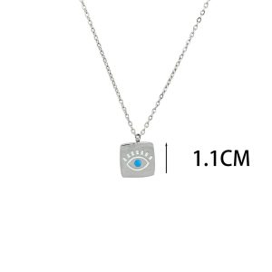 Ατσάλινο Κολιέ Με Ματάκι A1008BA1008B