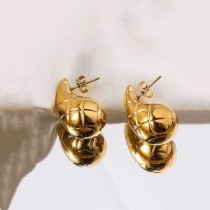 Ατσάλινα Σκουλαρίκια ΚαρφωτάA1122A-11