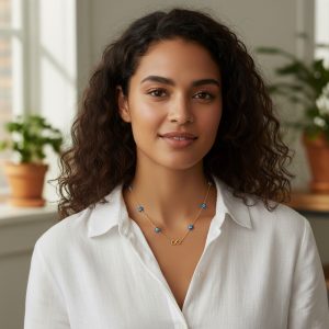 Ατσάλινο Κολιέ - ΧρυσόA1330-1A