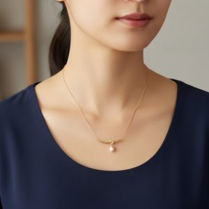 Ατσάλινο Κολιέ - ΑσημίA3165B