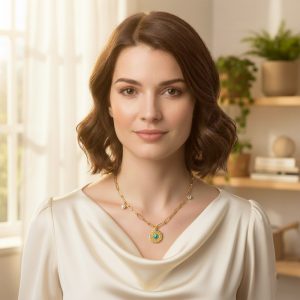 Ατσάλινο Κολιέ - ΧρυσόA1326A