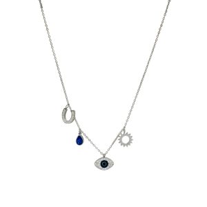 Ατσάλινο Κολιέ - ΧρυσόX00351A