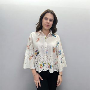 ΒΑΜΒΑΚΕΡΟ FLORAL ΠΟΥΚΑΜΙΣΟ